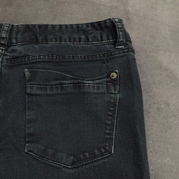 Faded Black Denim Jeans 8R - Picture 7 of 15